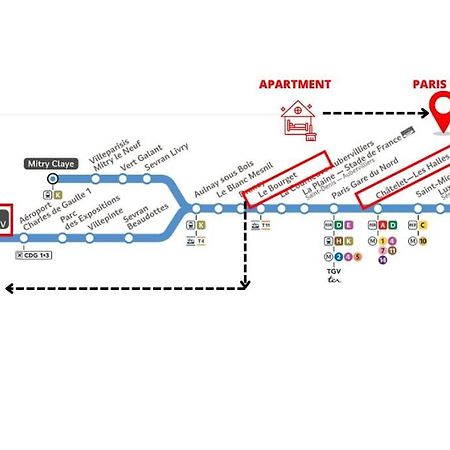 Studio 10Min Paris Centre I Cdg Drancy Ngoại thất bức ảnh