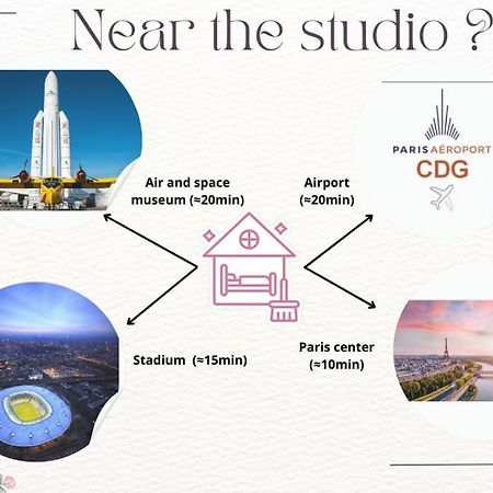 Studio 10Min Paris Centre I Cdg Drancy Ngoại thất bức ảnh