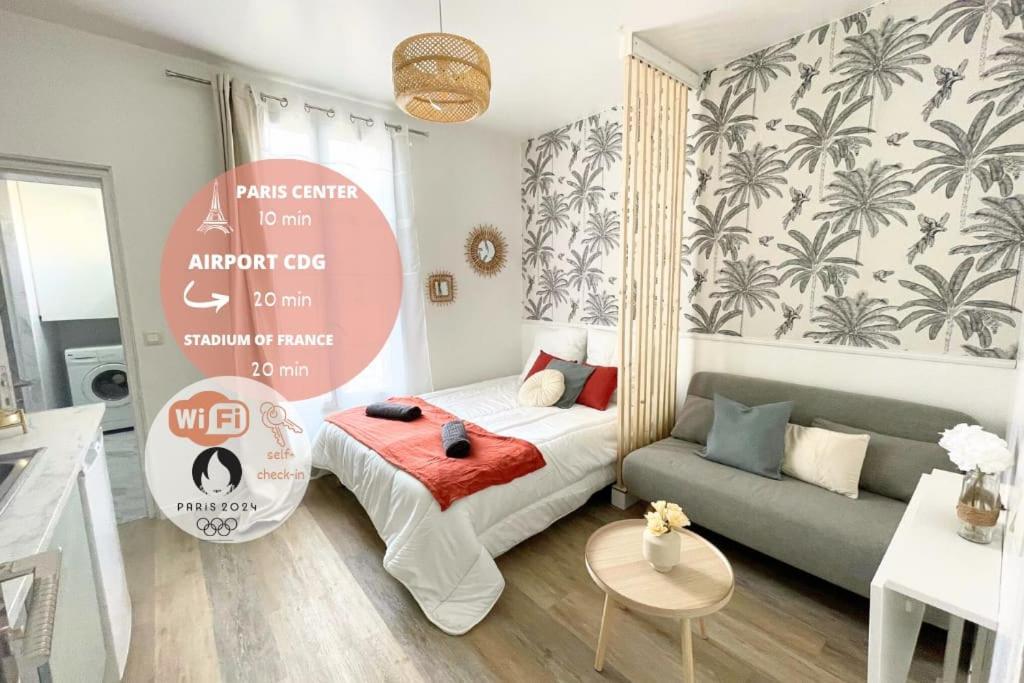 Studio 10Min Paris Centre I Cdg Drancy Ngoại thất bức ảnh